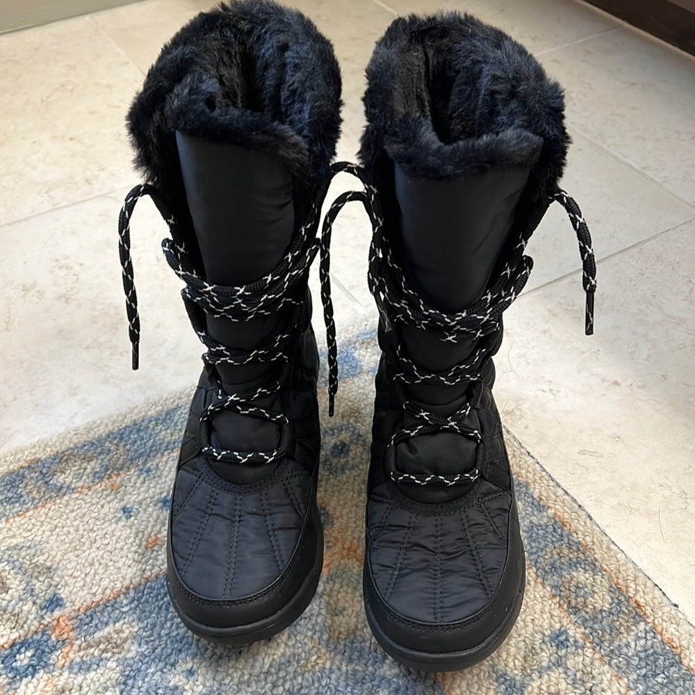Sorel WOMEN'S WHITNEY™ II TALL LACE BOOT | Gore-Tex | Black | Size 7 |